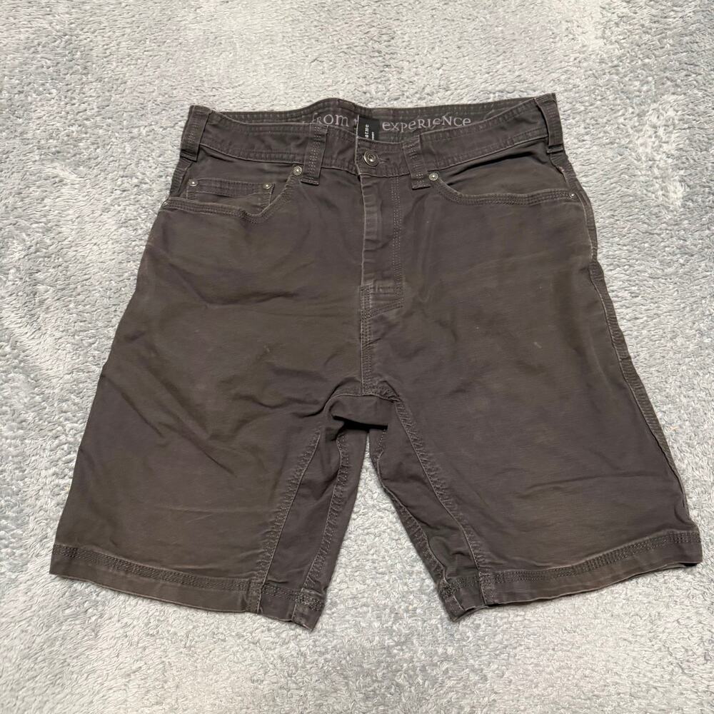 Prana Shorts Mens 32 x9 Bronson Shorts Brown Hike Organic